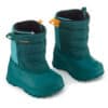 Location bottes-de-neige-bebe-apres-ski-bebe-warm-turquoises famille enfant montagne chamonix mont blanc